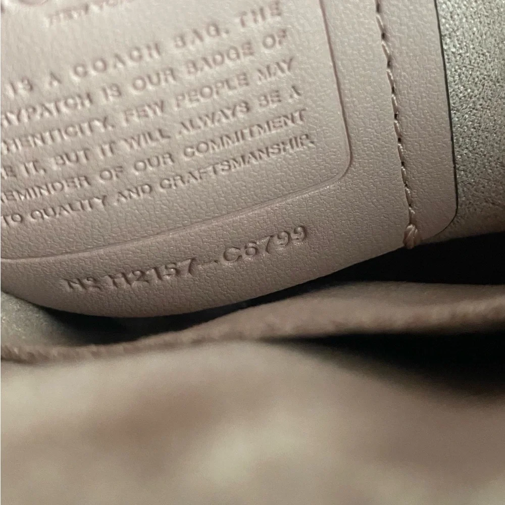 Coach Marlie Top Handle Satchel In Colorblock With Border Quilting - Picture 4 of 11